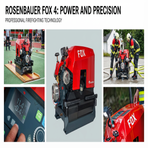 Профессиональная мотопомпа Rosenbauer FOX4 для ППС